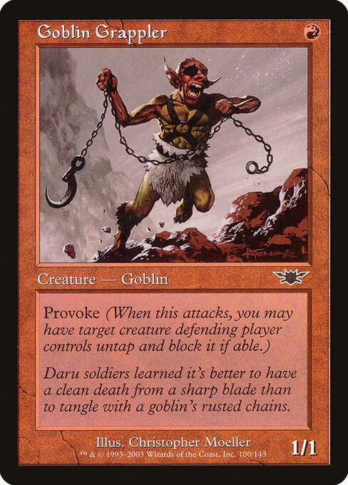 Goblin Grappler - Legions Magic card
