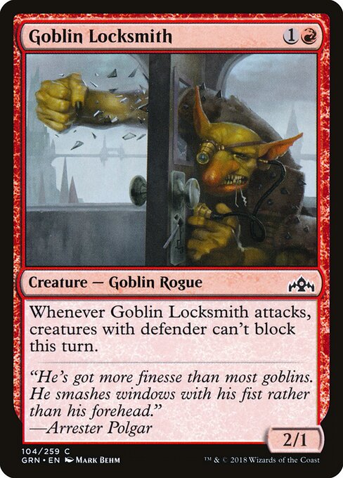 Goblin Locksmith - Guilds of Ravnica Magic card