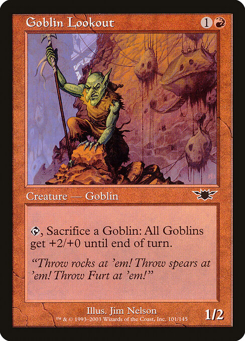 Goblin Lookout - Legions Magic card