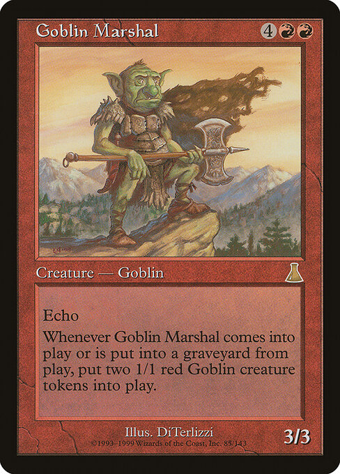 Goblin Marshal - Urza's Destiny Magic card