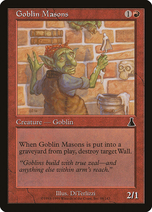 Goblin Masons - Urza's Destiny Magic card