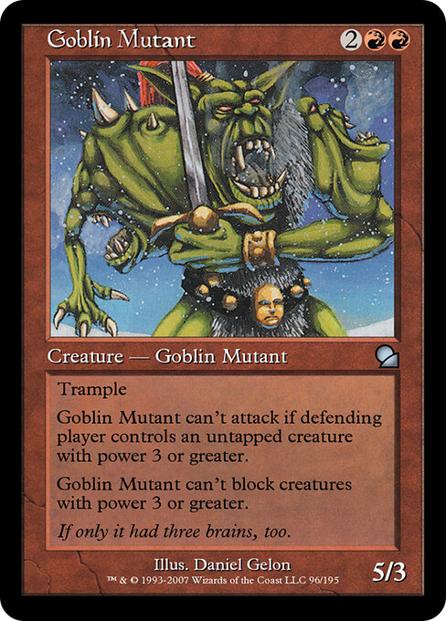 Goblin Mutant - Masters Edition Magic card