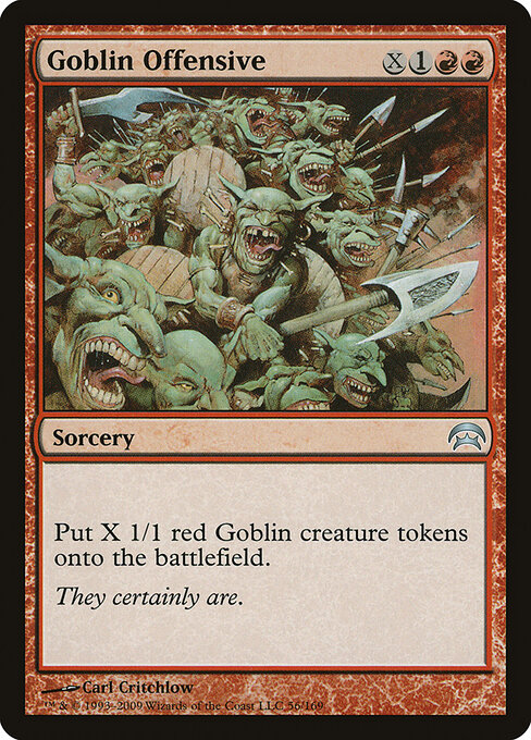 Goblin Offensive - Planechase Magic card