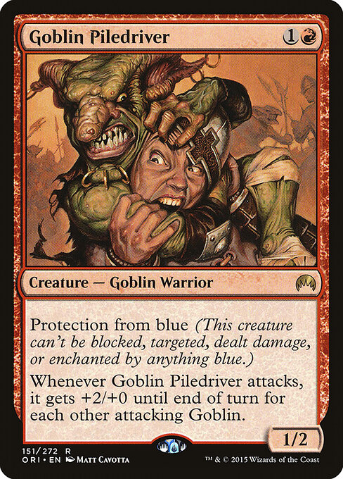 Goblin Piledriver - Magic Origins Magic card