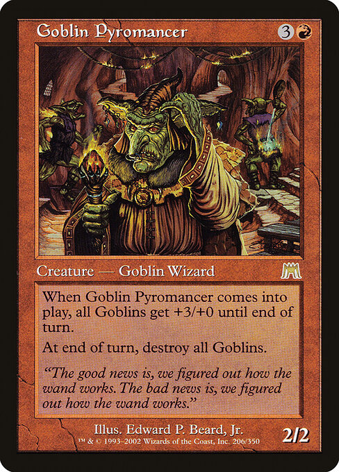Goblin Pyromancer - Onslaught Magic card