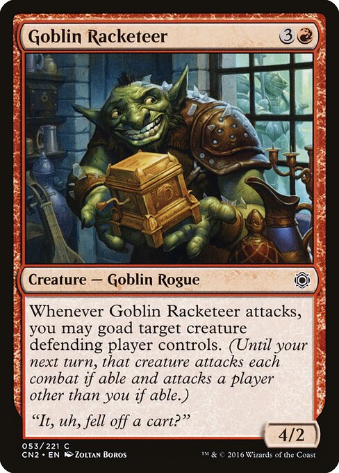 Goblin Racketeer - Conspiracy: Take the Crown Magic card