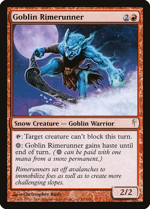 Goblin Rimerunner - Coldsnap Magic card
