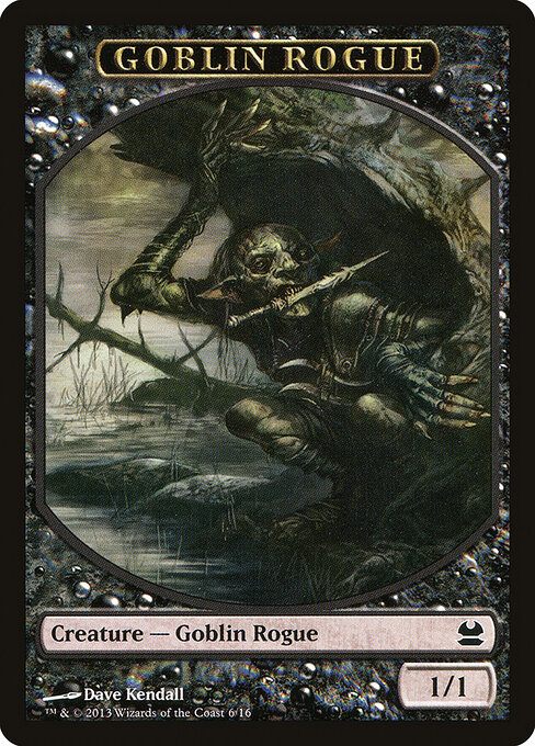 Goblin Rogue - Lorwyn Tokens (#5) - Illustrated by Richard Sardinha - Magic: The Gathering Card