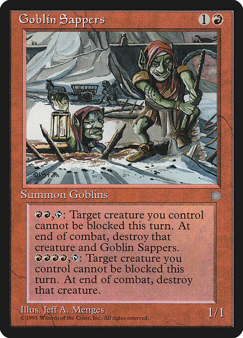 Goblin Sappers - Ice Age Magic card