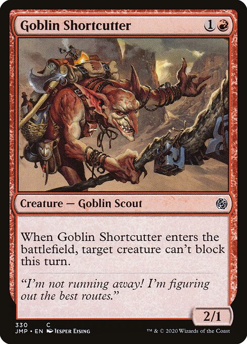 Goblin Shortcutter - Jumpstart Magic card