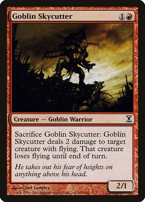 Goblin Skycutter - Time Spiral Magic card