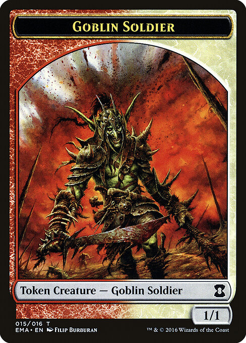 Goblin // Soldier art by Mark Zug & John Severin Brassell