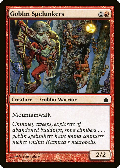 Goblin Spelunkers - Ravnica: City of Guilds Magic card