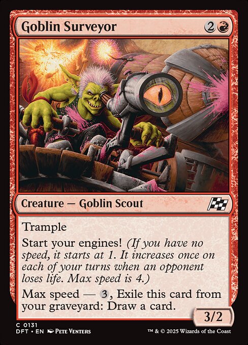Goblin Surveyor - Aetherdrift Magic card