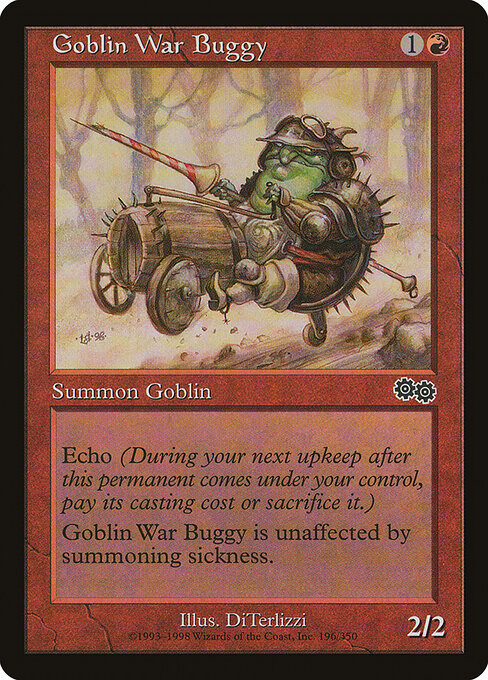 Goblin War Buggy - Urza's Saga Magic card