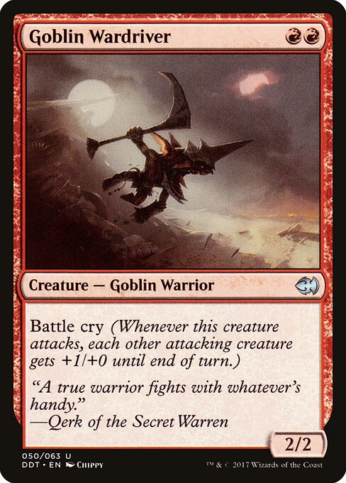 Goblin Wardriver - Duel Decks: Merfolk vs. Goblins Magic card