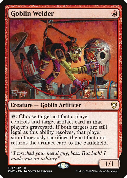 Goblin Welder - Commander Anthology Volume II Magic card