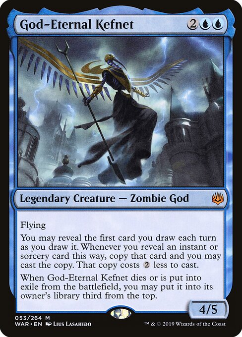 God-Eternal Kefnet - War of the Spark Magic card