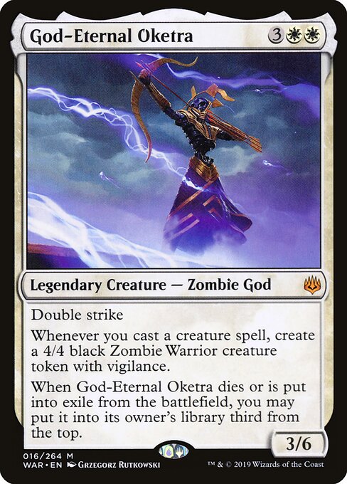 God-Eternal Oketra - War of the Spark Magic card