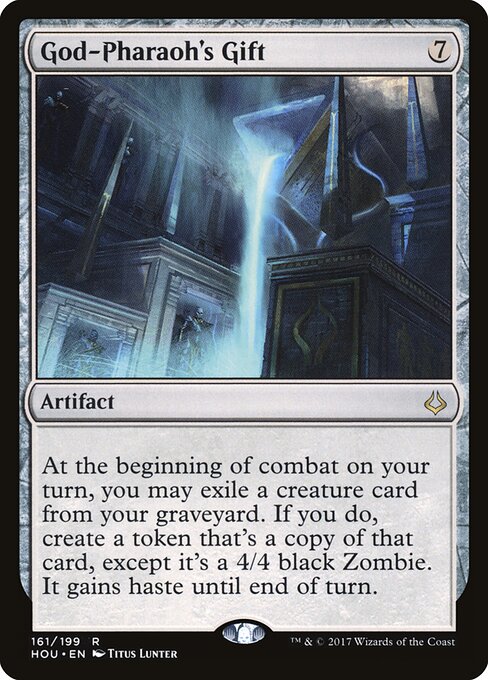 God-Pharaoh's Gift - Hour of Devastation Magic card