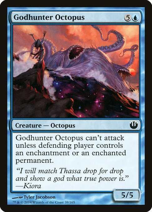 Godhunter Octopus - Journey into Nyx Magic card