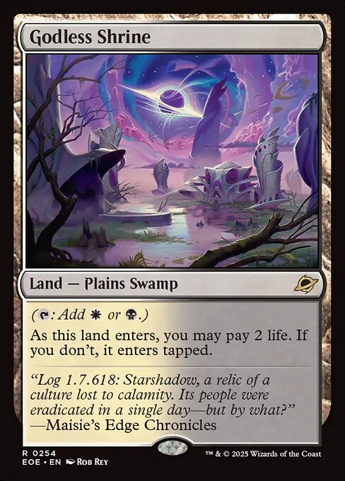 Godless Shrine - Edge of Eternities Magic card