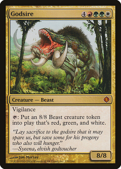Godsire - Shards of Alara Magic card