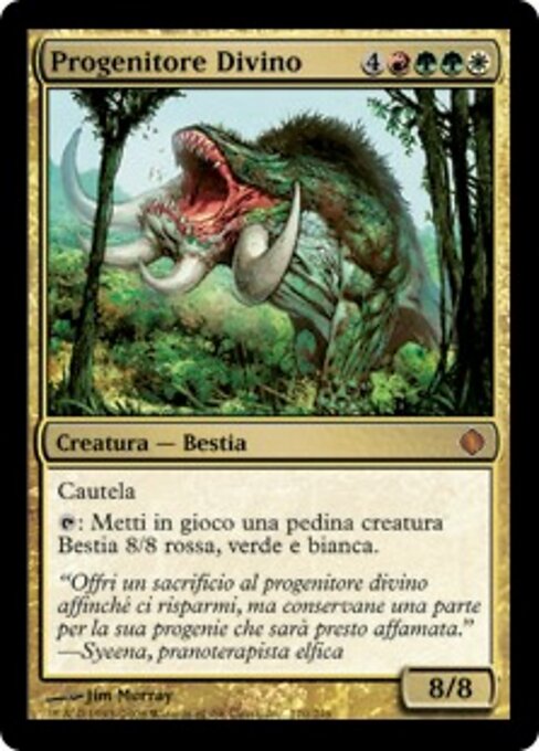 宗神 (Godsire) - Shards of Alara (#170) - Illustrated by Jim Murray - Magic: The Gathering Card