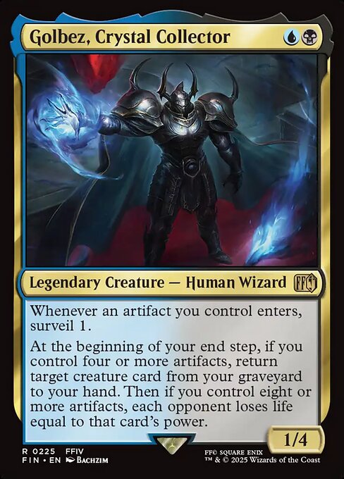 Golbez, Crystal Collector - Final Fantasy Magic card