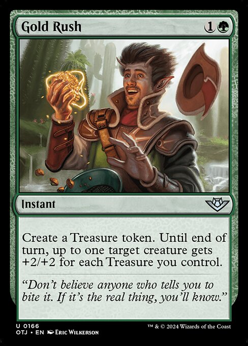 Gold Rush - Outlaws of Thunder Junction Magic card