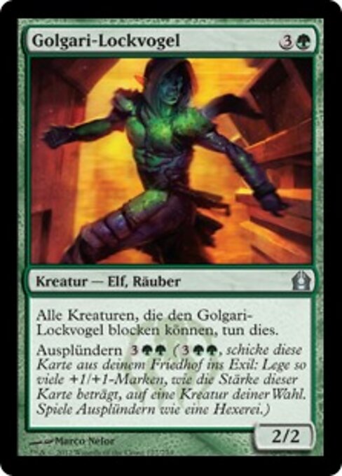 Chamariz Golgari (Golgari Decoy) - Return to Ravnica (#127) - Illustrated by Marco Nelor - Magic: The Gathering Card