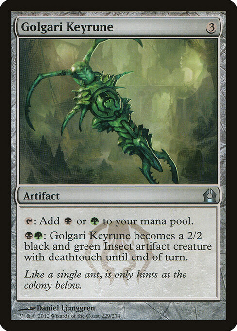 Golgari Keyrune - Return to Ravnica Magic card