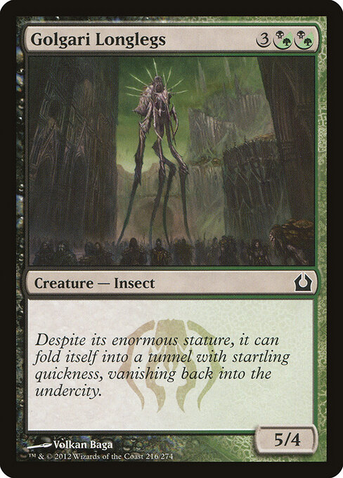 Golgari Longlegs - Return to Ravnica Magic card