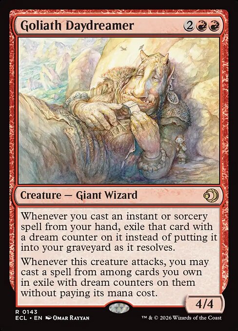 Goliath Daydreamer - Lorwyn Eclipsed Magic card