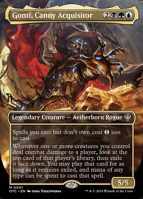 Gonti, Canny Acquisitor - Outlaws of Thunder Junction Commander Magic card