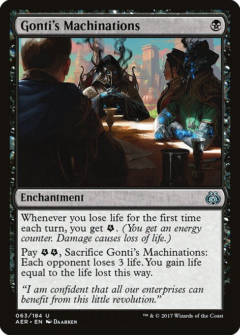 Gonti's Machinations - Aether Revolt Magic card