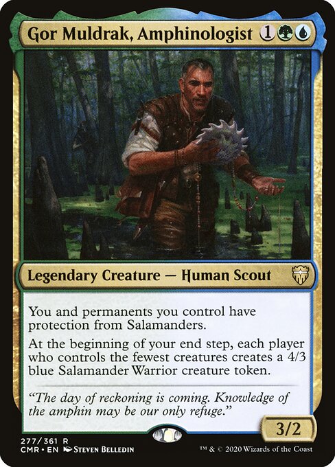 Gor Muldrak, Amphinologist - Commander Legends Magic card