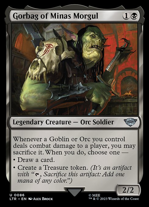 Gorbag of Minas Morgul - The Lord of the Rings: Tales of Middle-earth Magic card