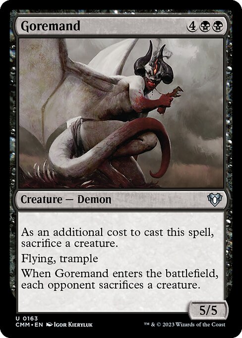 Goremand - Commander Masters Magic card