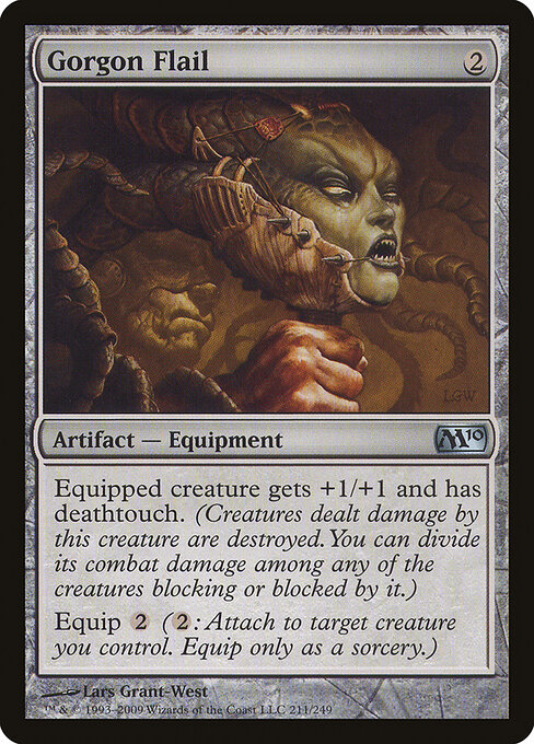Gorgon Flail - Magic 2010 Magic card