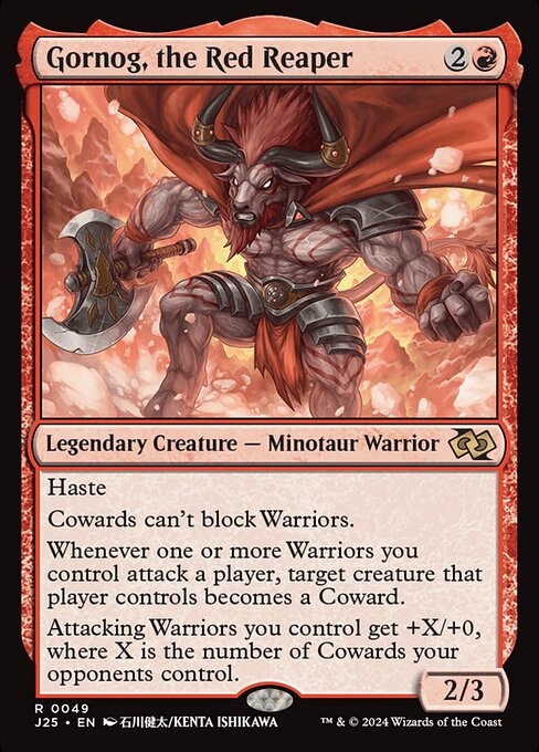 Gornog, the Red Reaper - Foundations Jumpstart Magic card