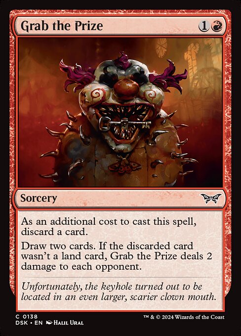 Grab the Prize - Duskmourn: House of Horror Magic card