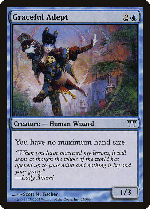 Graceful Adept - Champions of Kamigawa Magic card