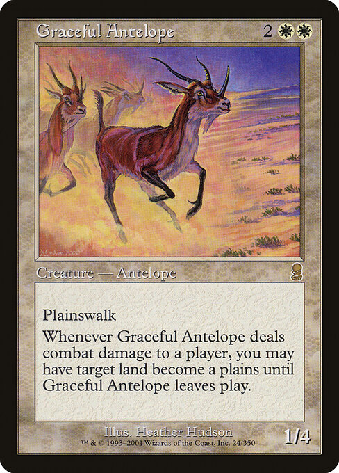 Graceful Antelope - Odyssey Magic card