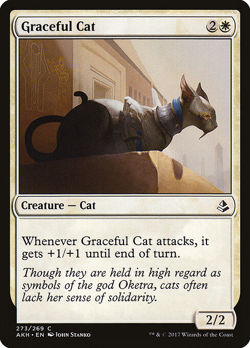 Graceful Cat - Amonkhet Magic card