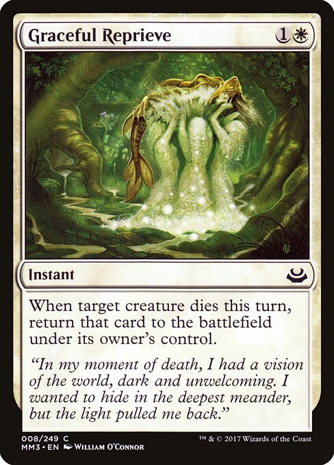 Graceful Reprieve - Modern Masters 2017 Magic card