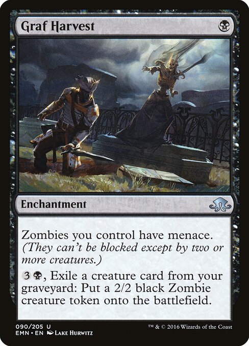 Graf Harvest - Eldritch Moon Magic card
