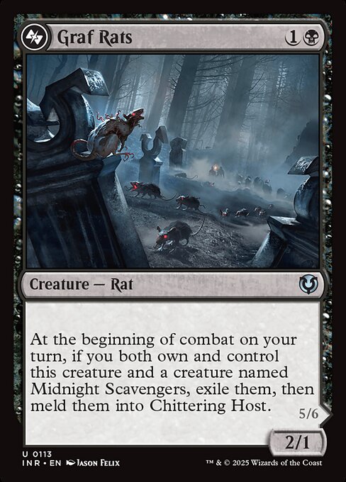 Graf Rats - Innistrad Remastered Magic card
