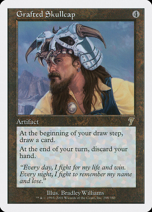 Grafted Skullcap - Seventh Edition Magic card