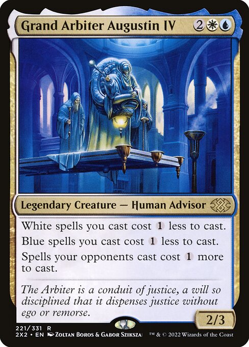 Grand Arbiter Augustin IV - Double Masters 2022 Magic card